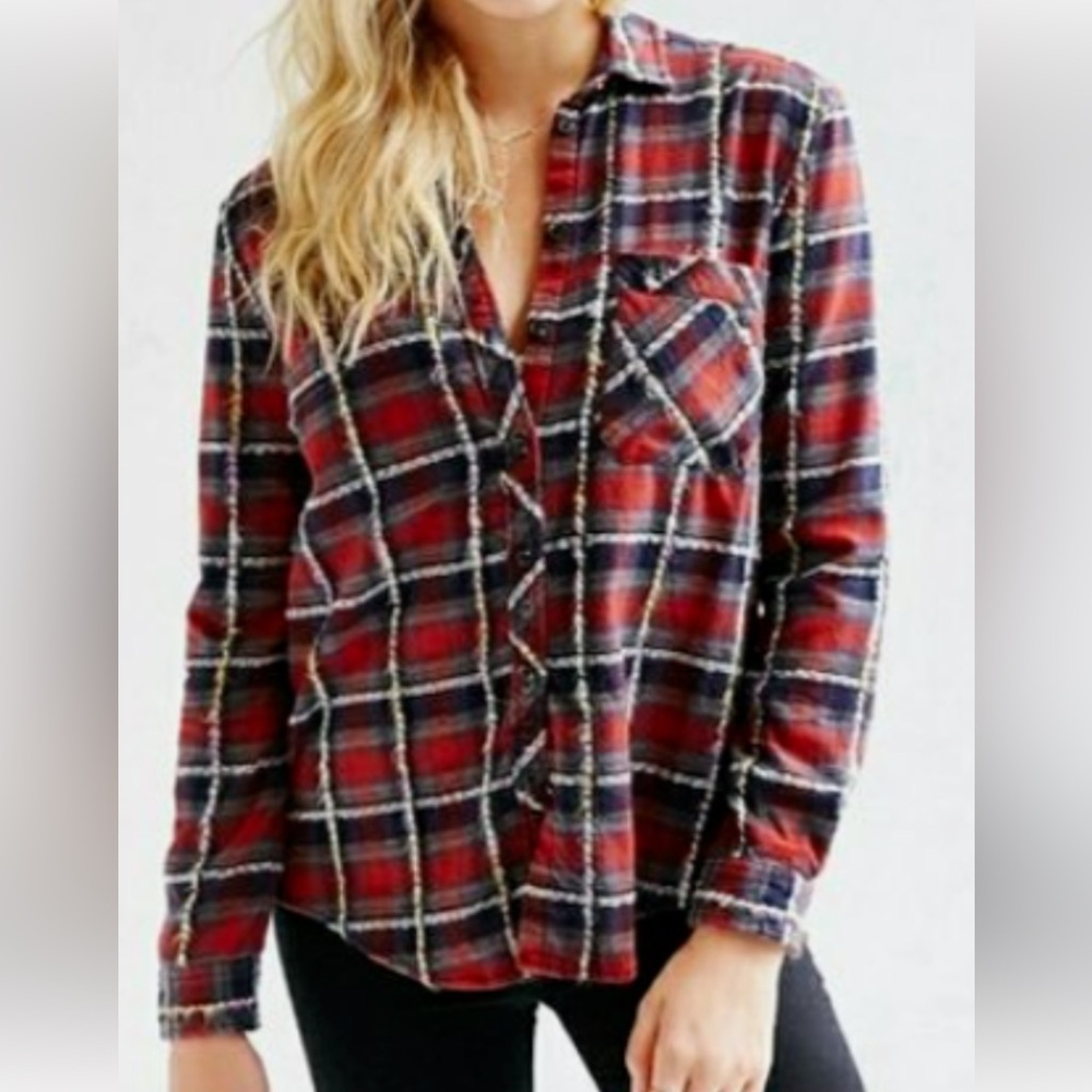 Flannel - Red and Blue